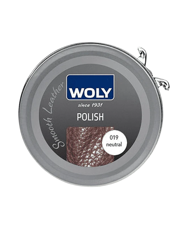 WOLY Leather Polish 50ml - Clear